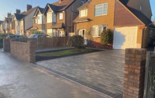 Block Paved Driveway Path Brickwork Bushey 10