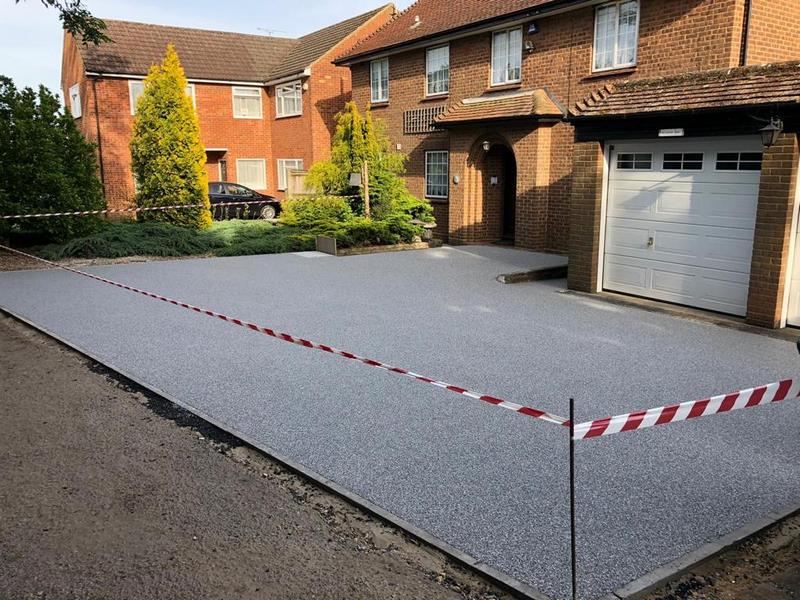 Croxley Green Resin Bound Driveway Project 07